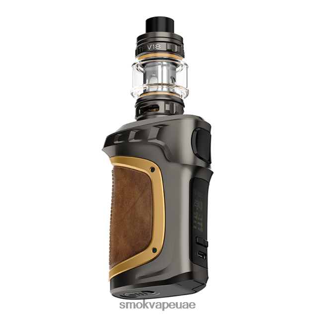 SMOK MAG-18 عدة 42V6DB78 SMOK vape amazon بندقية معدنية ذهبية جلدية