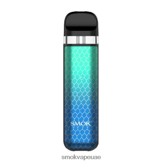 SMOK NOVO طقم 2x 42V6DB61 SMOK vape UAE الكوبرا الزرقاء الخضراء