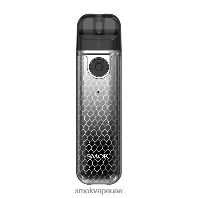 SMOK NOVO 4 طقم صغير 42V6DB109 SMOK vape kit UAE الكوبرا الحمراء الفضية