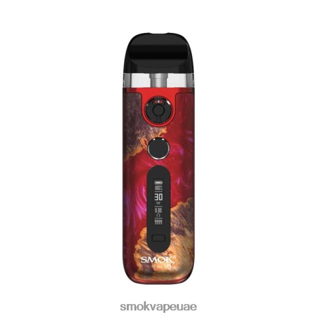 SMOK Novo 5 عدة 42V6DB12 SMOK vape price UAE خشب تثبيت أحمر