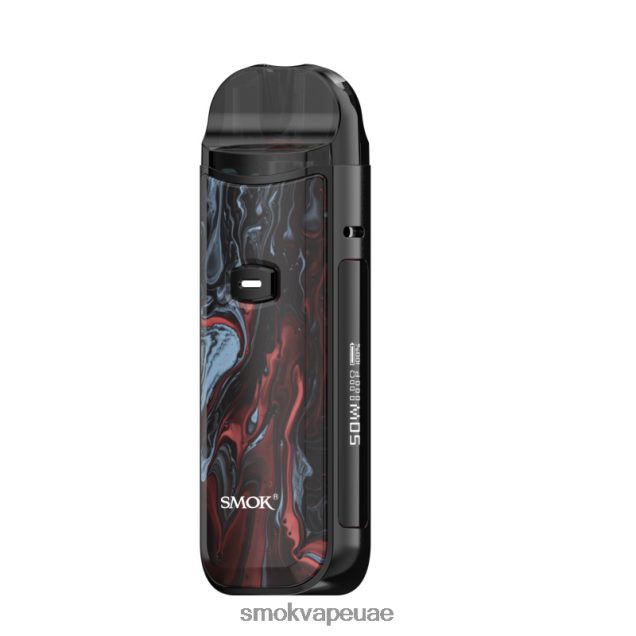 SMOK Nord طقم 50 واط 42V6DB164 SMOK vape سعر رخامي أحمر أسود