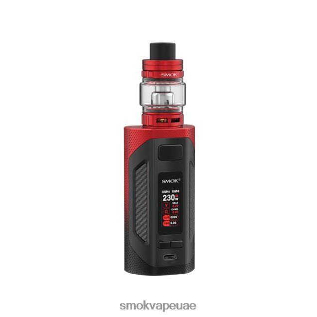 SMOK Rigel عدة 42V6DB307 SMOK vape pen أسود أحمر