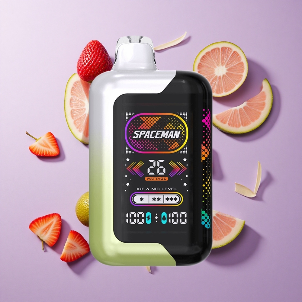 SMOK SPACEMAN SP40000 فراولة وكيوي سعة السائل الإلكتروني 20 مل