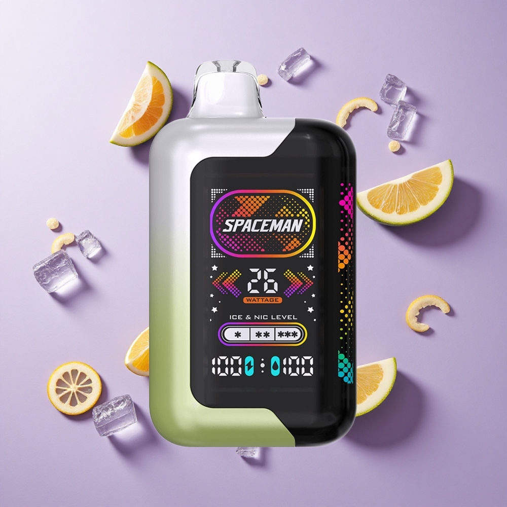 SMOK SPACEMAN SP40000 20 مل عصير عنب أبيض مثلج