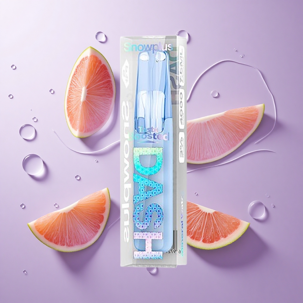 Snowplus Dash 4000 Puffs سعة السائل الإلكتروني: 7.5 مل