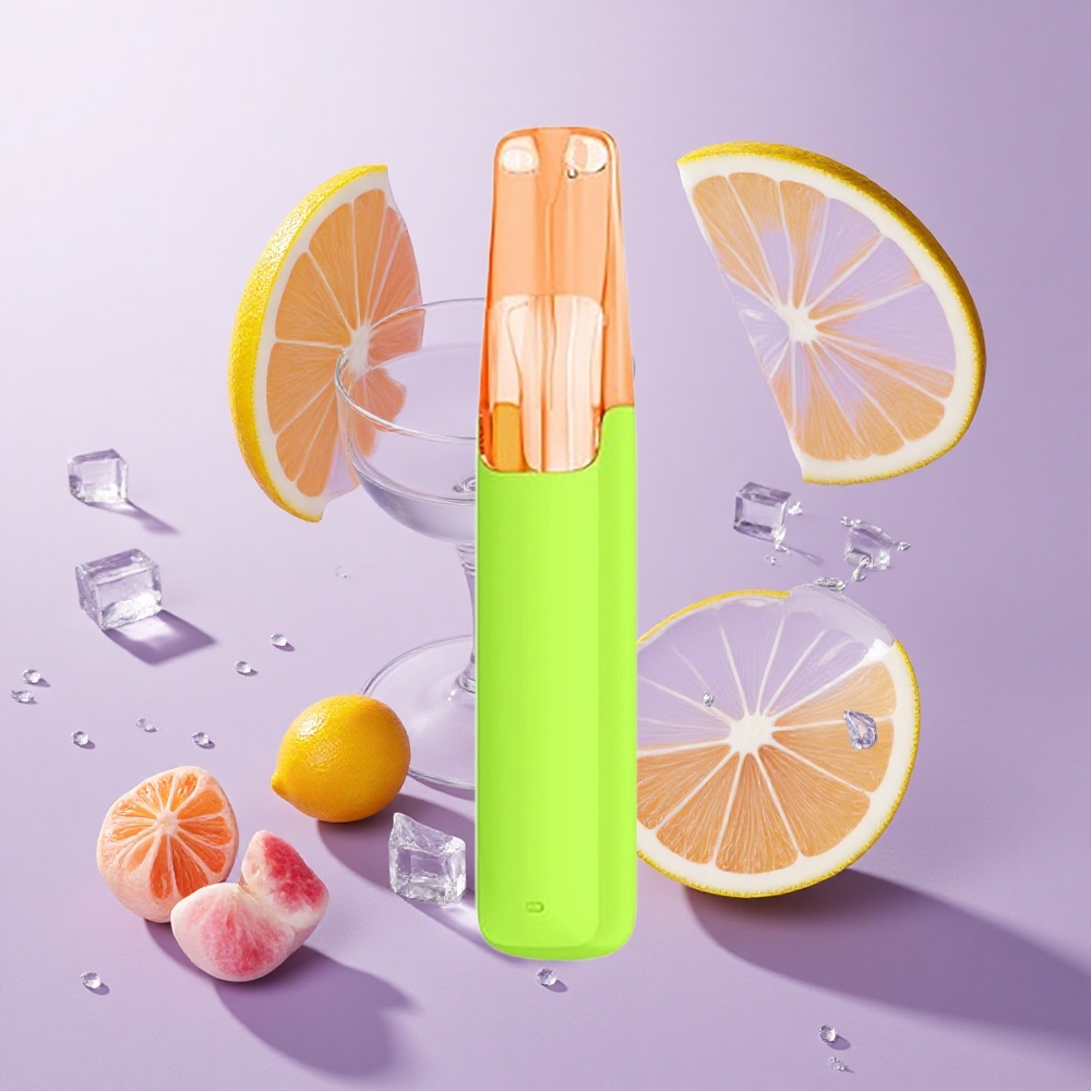 Snowplus Dash 4000 Puffs عصير ليمون مثلج فوار سعة 7.5 مل