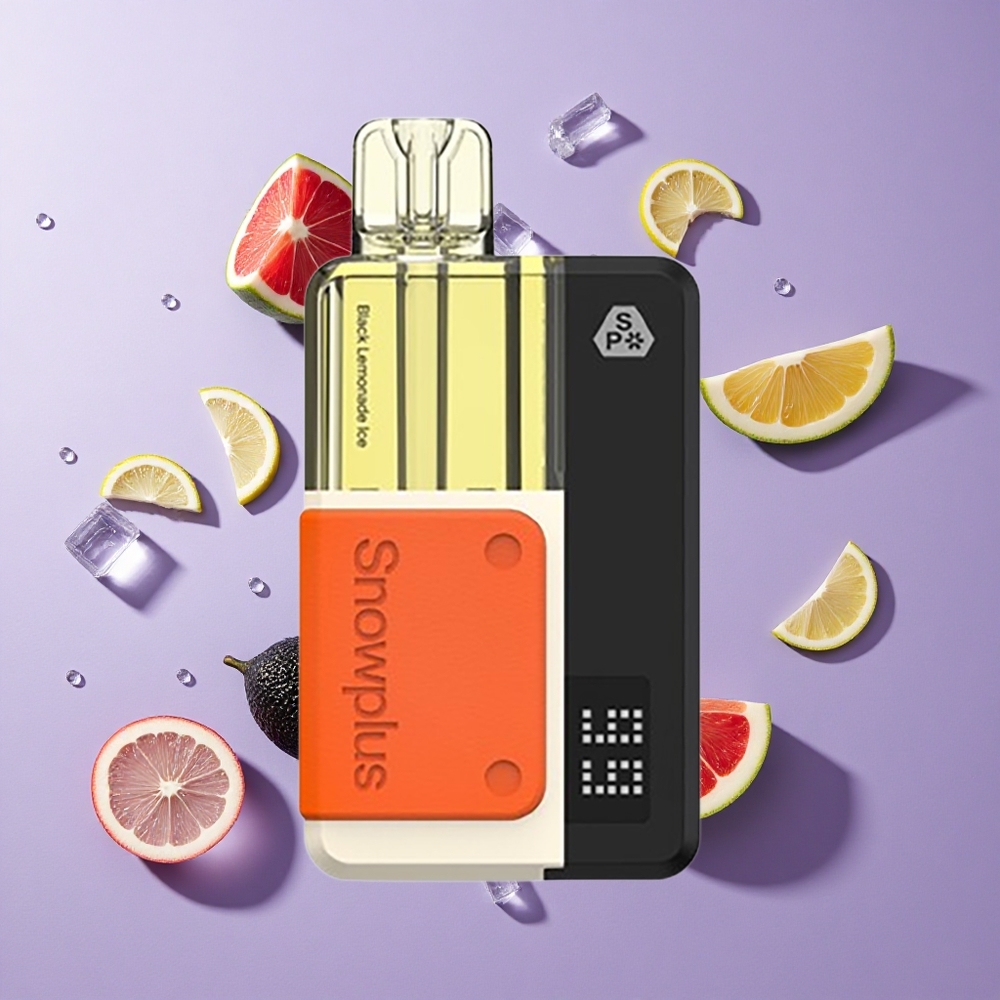 Snowplus Swift 5000 نفخة Black Lemonade Ice عبوة مسبقة الشحن بسعة 1000 مللي أمبير