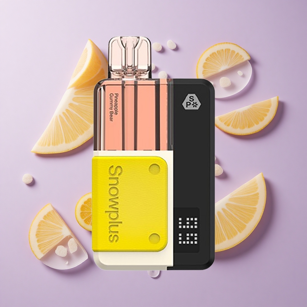 Snowplus Swift 5000 Puffs عصير الأناناس الدببة الصمغية سعة البطارية 1000 ملي أمبير