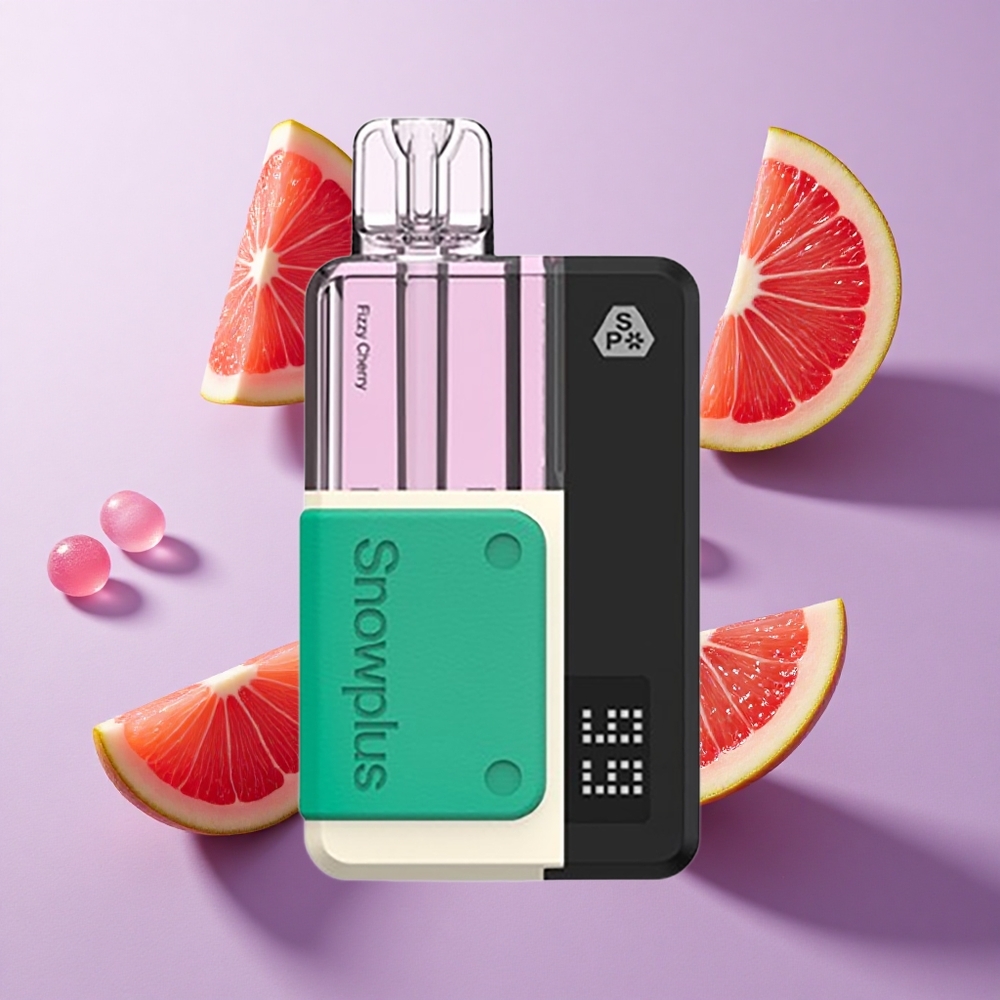 Snowplus Swift 5000 Puffs Prefilled Pod Kit كرز غازي سعة البطارية: 1000 مللي أمبير في الساعة