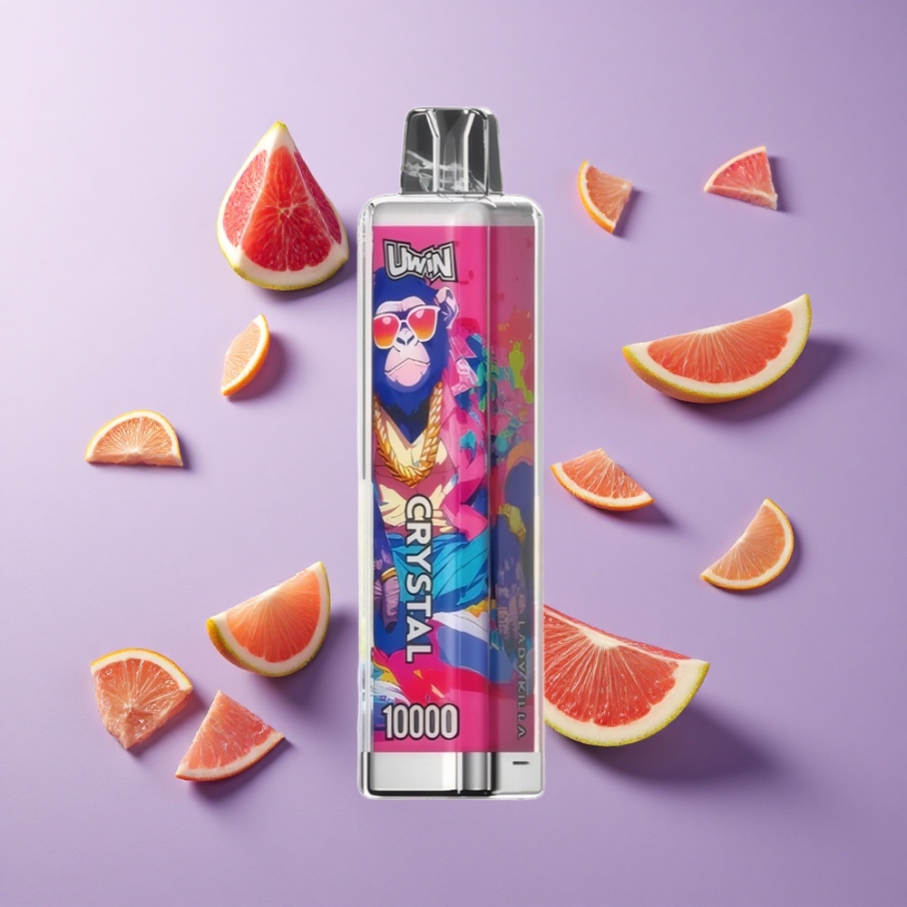 Uwin Crystal 10000 Puffs سيدة القاتلة بشاشة RGB