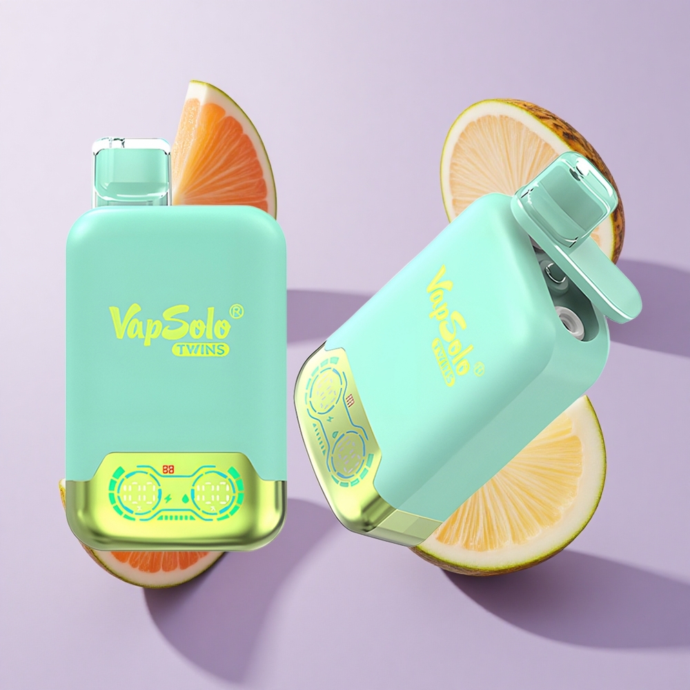 Vapsolo Twins 20000 Puffs Triple بطيخ وأناناس جوز الهند بشحن Type-C