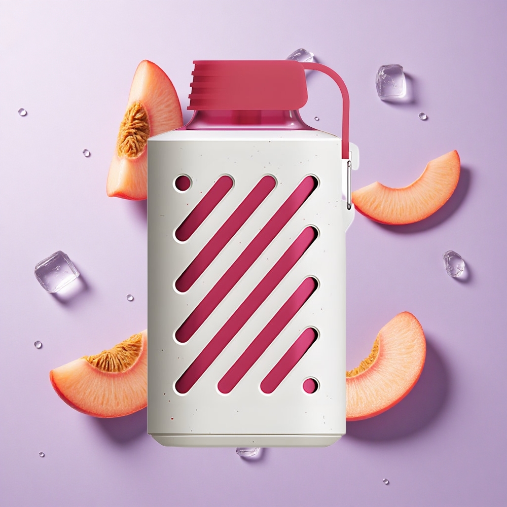 VOZOL GEAR 10000 بخاخ خوخ مثلج بسعة 20 مل سائل إلكتروني