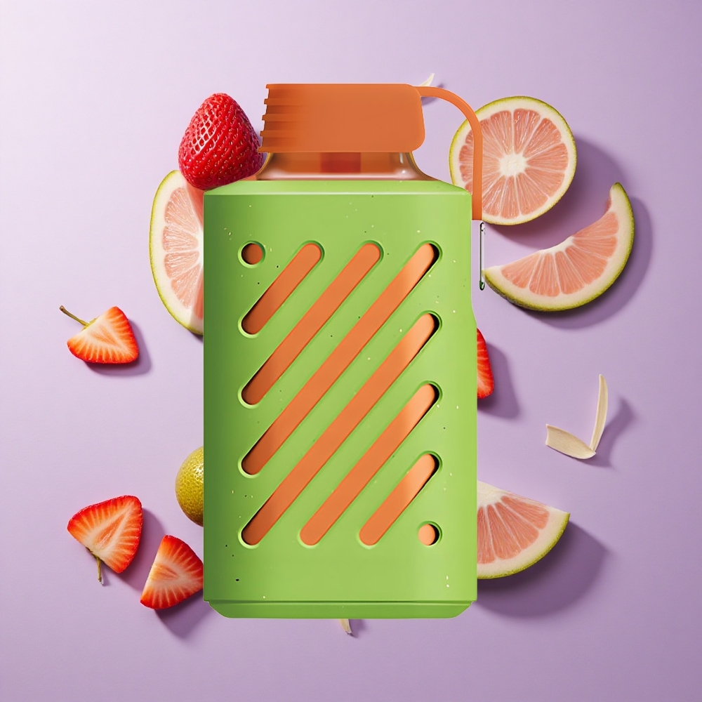 VOZOL GEAR 10000 فاب Strawberry Kiwi (فراولة كيوي) سعة سائل 20 مل