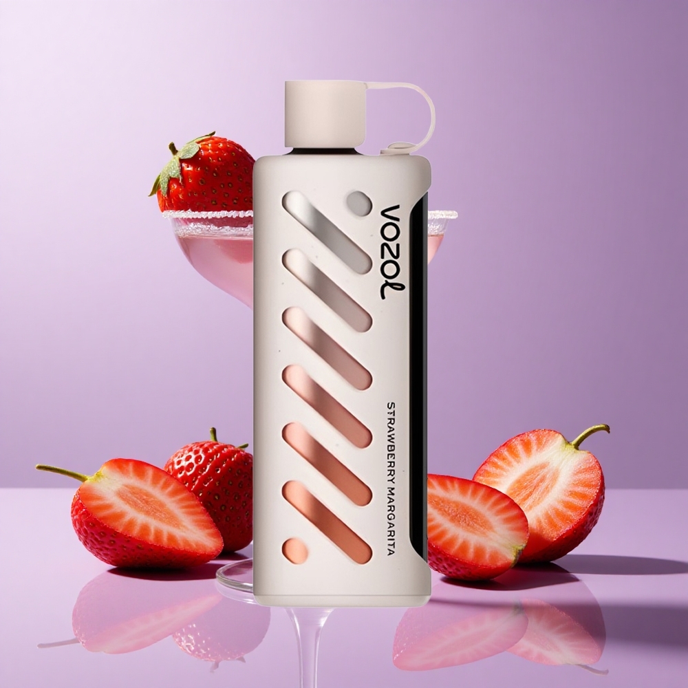 VOZOL Gear Shisha 25000 Puffs فراولة مارغريتا سعة البطارية: 1000 مللي أمبير