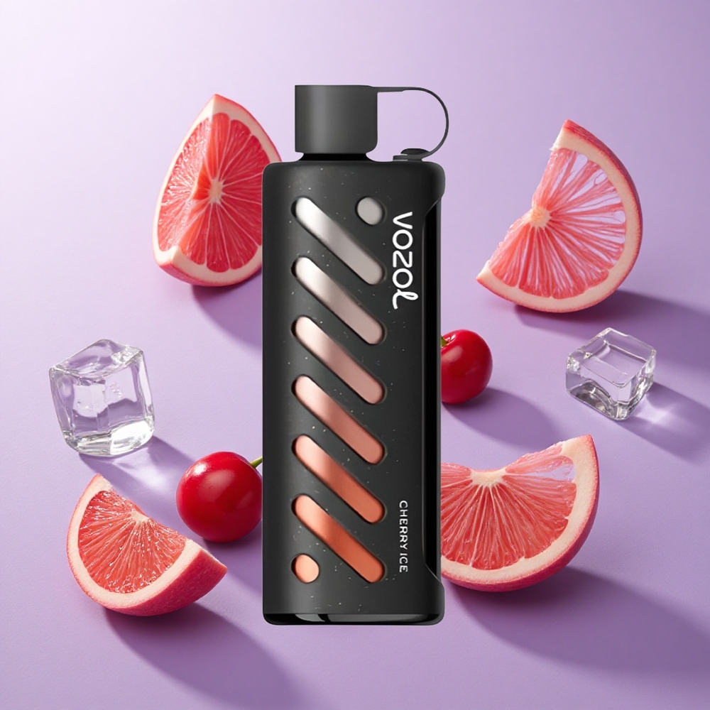 VOZOL Gear Shisha 25000 Puffs كرز مثلج بطارية 1000mAh