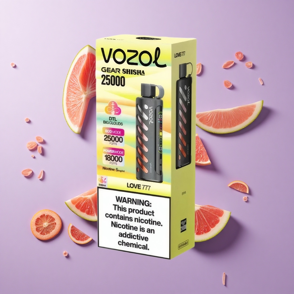 VOZOL Gear Shisha 25000 Puffs نكهات لذيذة 30