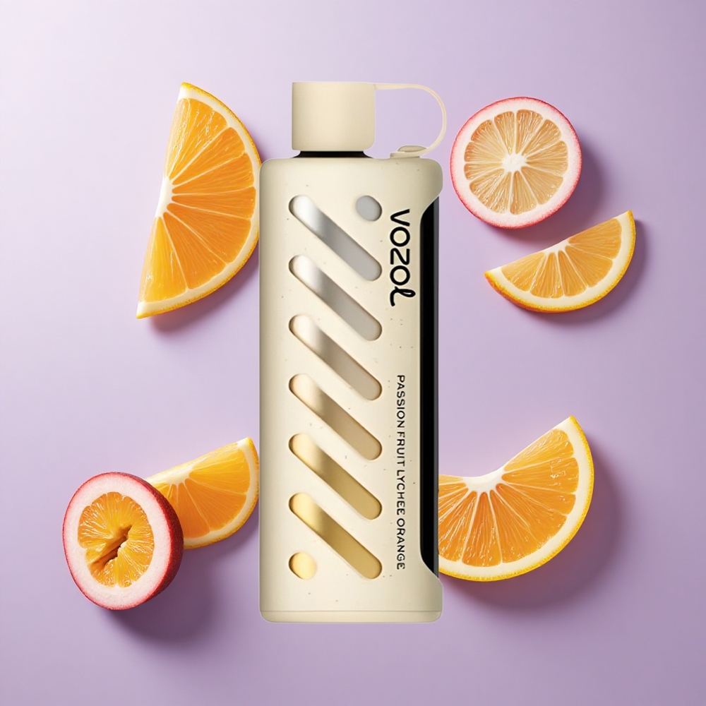 VOZOL Gear Shisha 25000 Puffs 30 نكهة لذيذة باشن فروت ليتشي أورانج
