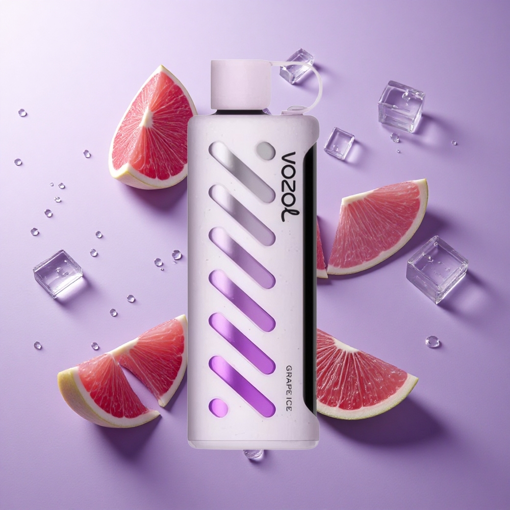 VOZOL Gear Shisha 25000 Puffs جرعة نيكوتين 5مجم/مل عنب آيس