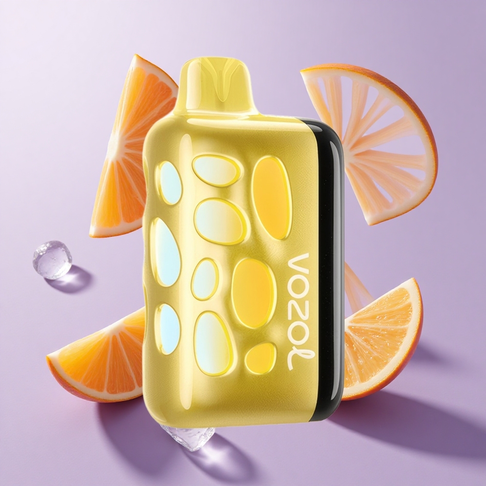 VOZOL RAVE 40000 سيجارة إلكترونية ذات تصميم متوهج 270 درجة بنكهة مانجو آيس