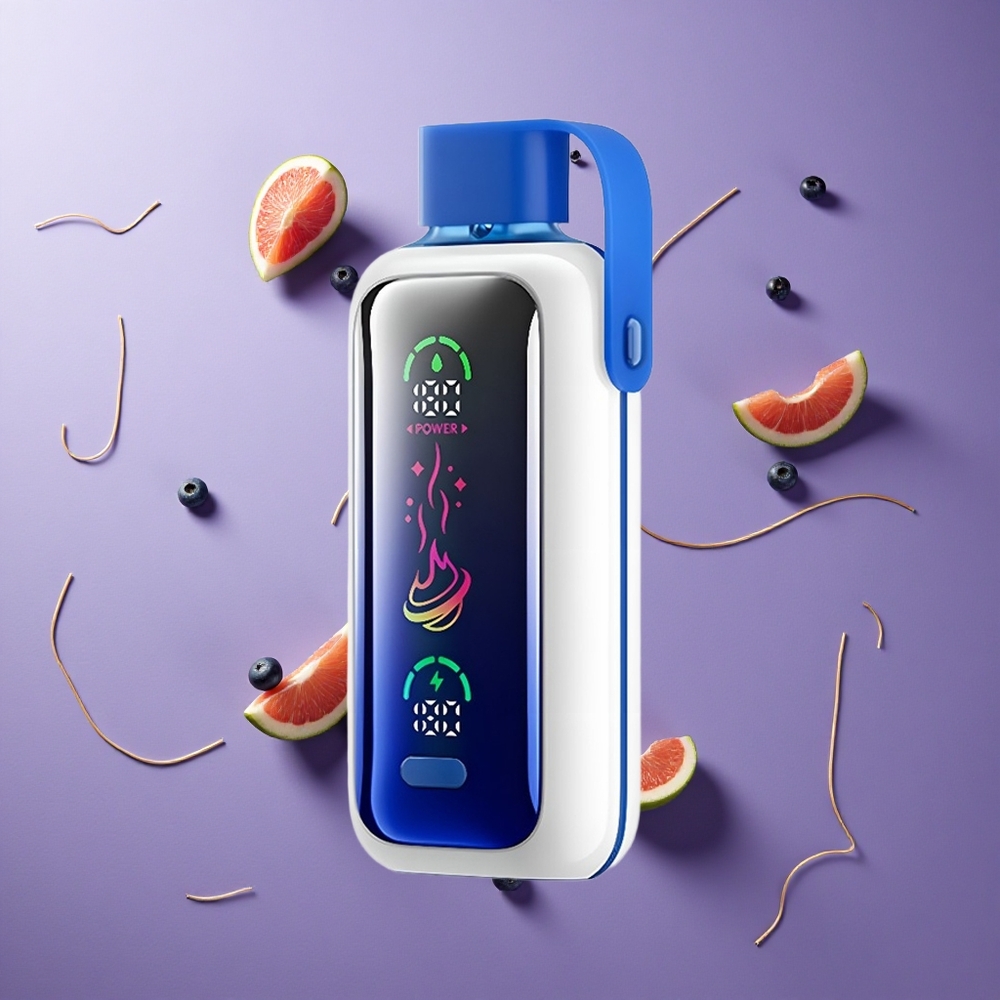 VOZOL Star 20000 Puffs شاشة مرآة HD 2.2 بوصة عاصفة التوت الأزرق