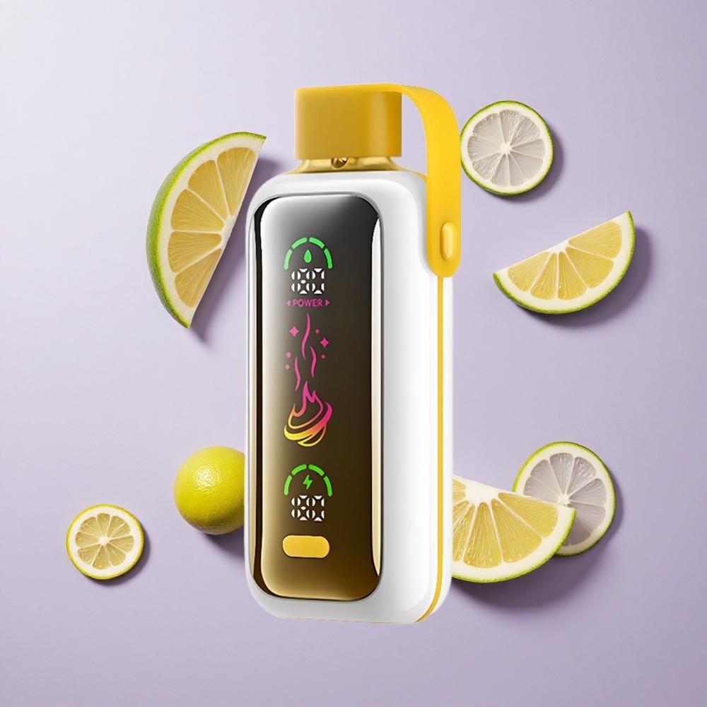 VOZOL Star 20000 Puffs ليمون لامي شاشة مرآة HD 2.2 بوصة