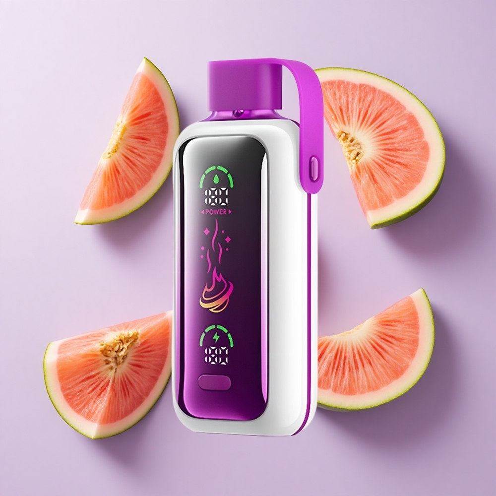 VOZOL Star 20000 Puffs بخوخ مانجو بطيخ شاشة مرآة HD 2.2 بوصة