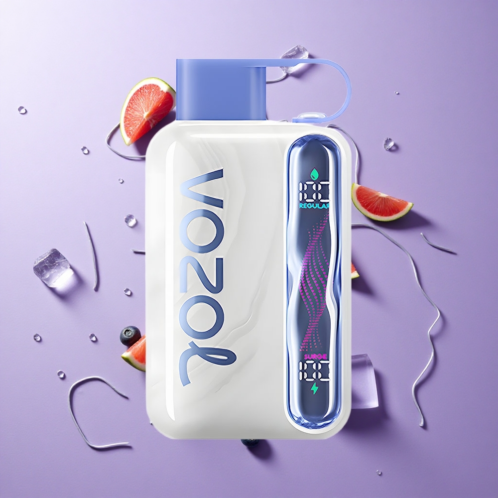VOZOL STAR 40000 نكهة التوت الأزرق المثلج بسعة بطارية 1000 مللي أمبير