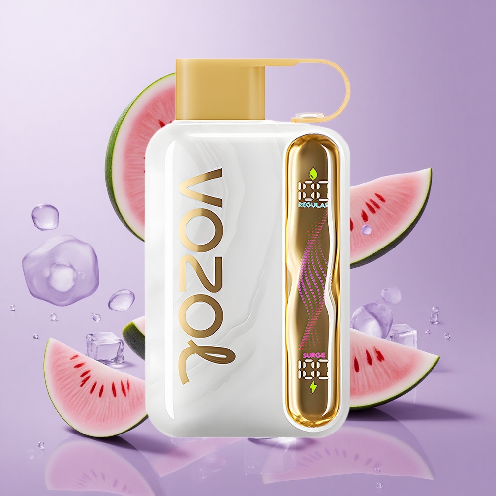 VOZOL STAR 40000 نفحات نوع-C شيشة تبخير صغيرة بطارية 1000mAh بنكهة البطيخ المثلج