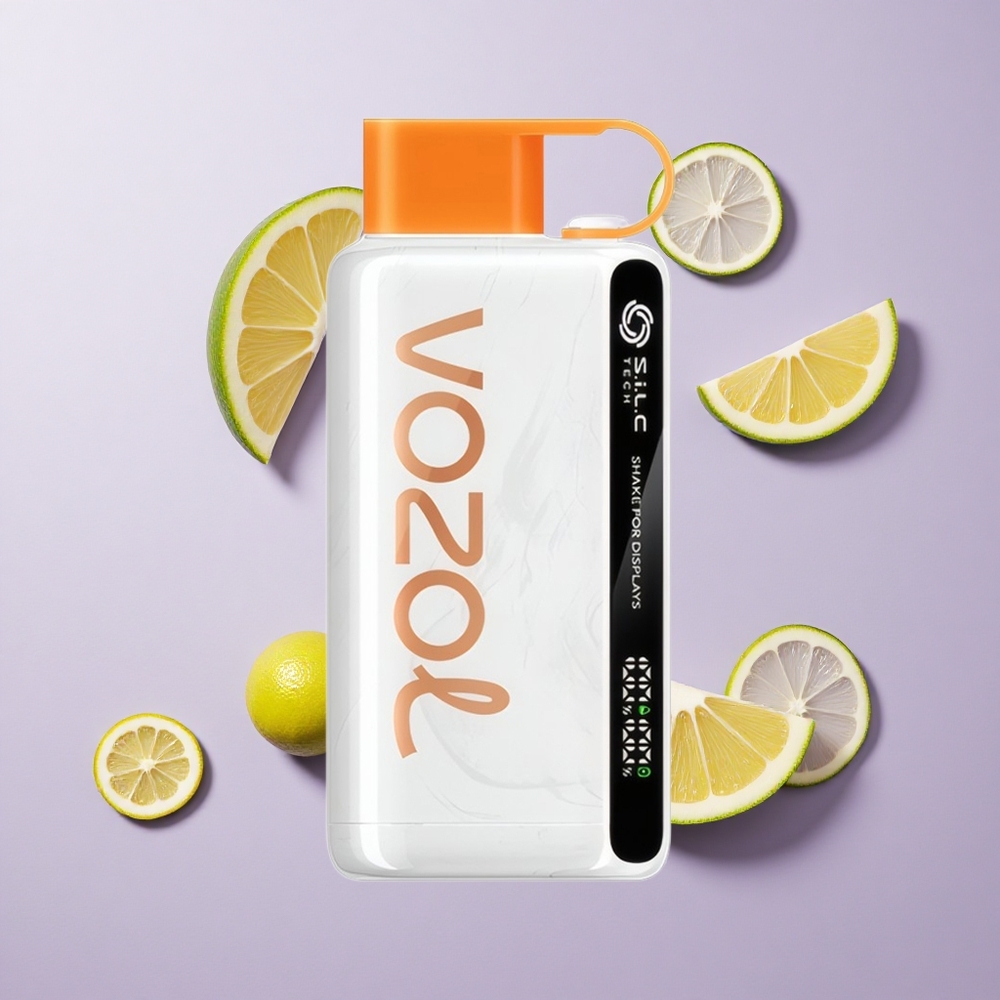 VOZOL STAR 9000/12000 سيجارة إلكترونية ليمون ليم مع تقنية شحن أسرع بنسبة 30٪