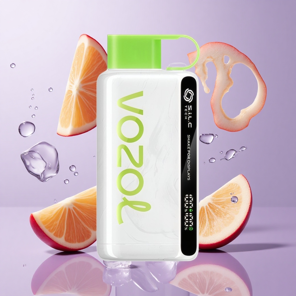 VOZOL STAR 9000/12000 سيجارة إلكترونية قابلة للتصرف تفاح حامض مثلج بشحن أسرع بنسبة 30٪