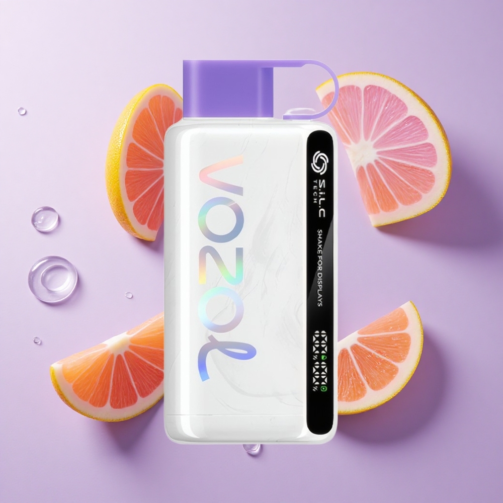 VOZOL STAR 9000/12000 سيجارة إلكترونية قابلة للتصريف حلوى قوس قزح بشاشة اهتزاز