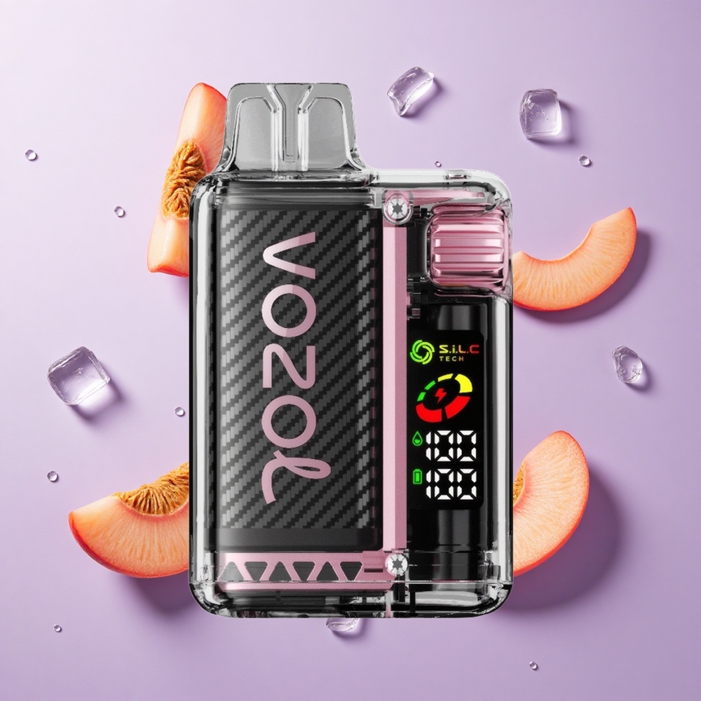 VOZOL Vista 20000 نفخة شيشة خوخ مثلج بشاشة OLED