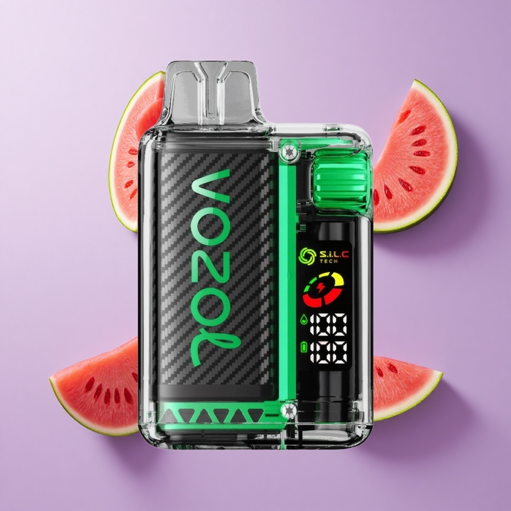 VOZOL Vista 20000 Puffs بطارية قابلة لإعادة الشحن 650mAh علكة بطيخ